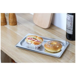 Gastro GN 1/4 Stainless Steel Pan 20 mm - 0.8 L | Dynasteel