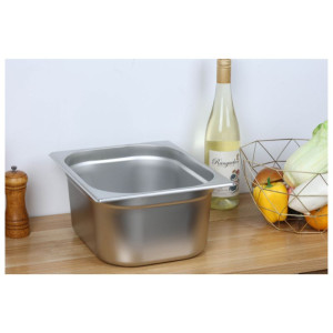 Gastro GN 2/3 Stainless Steel Container 13 L - Depth 150 mm