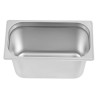 Gastro GN 1/3 Stainless Steel Tray 200 mm - 7.5 L | Dynasteel