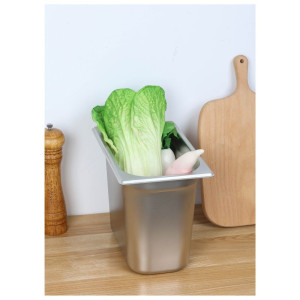 Gastro GN 1/3 Stainless Steel Container - Depth 200 mm - 7.5 L - Dynasteel