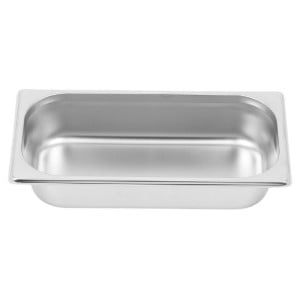 Bac Gastro GN 1/3 Inox - Profondeur 65 mm - 2,5 L - Dynasteel