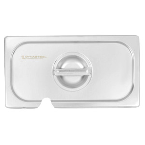 Deksel GN 1/3 Dynasteel van roestvrij staal voor professionele catering