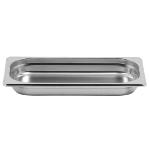 Gastro GN 1/3 Stainless Steel Tray - Depth 40 mm - 1.45 L - Dynasteel