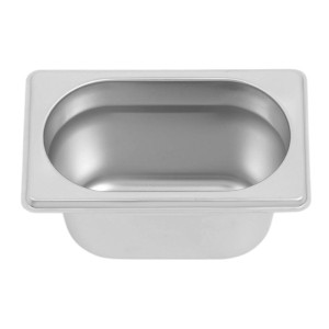 Bac Gastro GN 1/9 Inox - Profondeur 100 mm - 1 L - Dynasteel