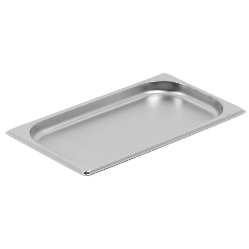 Bac Gastro GN 1/3 Inox - Diepte 20 mm - 0,6 L - Dynasteel