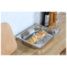 Bac Gastro GN 1/2 Inox - 65 mm - 4 L - Cuisine Pro