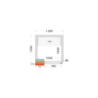 Positive Cold Room TEFCOLD 1200x1200 - Efficient storage solution for professionals