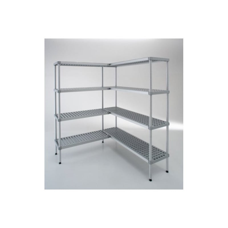 Kit Rayonnage Chambre Froide 1500x1800 | TEFCOLDRobuuste en praktische opbergkit voor koelcellen. Geperforeerde planken, c