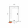 Shelving Kit for Cold Room 1500 x 2400 TEFCOLD - Space optimization and organization for kitchen professionals