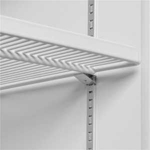 Gefrierschrank mit Glastür und Silber-Canopy - 440L TEFCOLD: optimale Präsentation Ihrer Tiefkühlprodukte