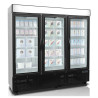 Vitrine Vriezer 1657 L TEFCOLD - 3 Glazen Deuren - Wit