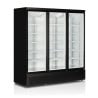 Vitrine Congélateur Noir - 3 Portes Vitrées - 1090 L | TEFCOLD Atom Maxi