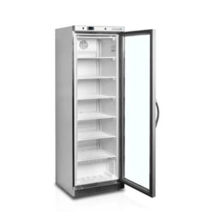 Armoire Réfrigérée Vitrée Inox - 340L - TEFCOLD