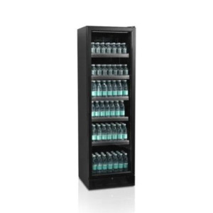 Zwarte Koelkastkast - Glazen Deur - 347 L TEFCOLD SCU1425H