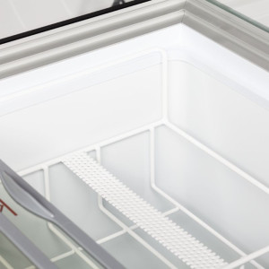 Gefriertruhe mit gebogenem Glas - 255 L TEFCOLD: Qualität und Funktionalität