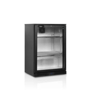 Achterbar Koelkast Glazen Deur - 118 L TEFCOLD: elegantie en functionaliteit voor uw verse producten