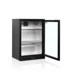 Achterbar Koelkast Glazen Deur - 118 L TEFCOLD: elegantie en functionaliteit voor uw verse producten