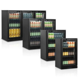 Koelkast Achterbar Glazen Deur - 118 L TEFCOLD: elegantie en functionaliteit voor uw verse producten