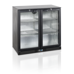 Arrière-Bar Réfrigéré 2 Portes Vitrées Battantes - 188 L TEFCOLD | Stockage professionnel réfrigéré de qualité