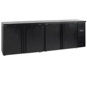 Arrière-Bar Réfrigéré 4 Portes 605L TEFCOLD - Équipement professionnel