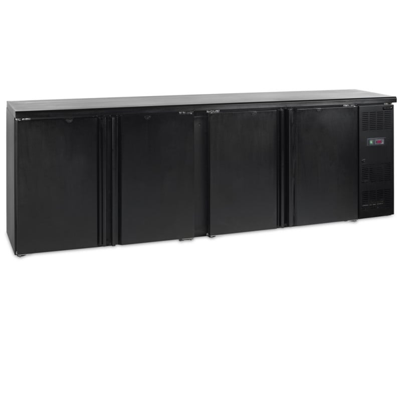 Arrière-Bar Réfrigéré 4 Portes 605L TEFCOLD - Équipement professionnel