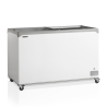 TEFCOLD White Ice Chest Freezer 367 L - Professional storage of frozen products