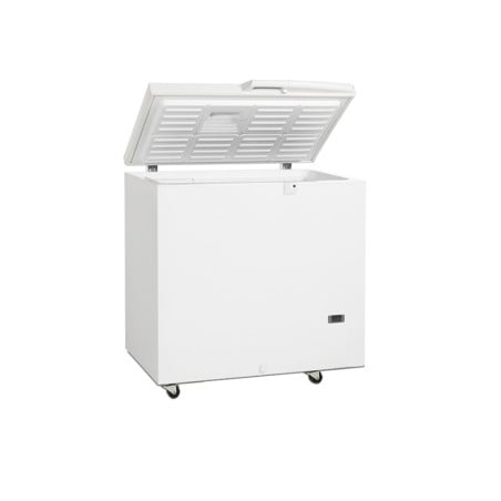 Medische vriezer TEFCOLD - Volledig deksel - Wit - 230L | Fourniresto