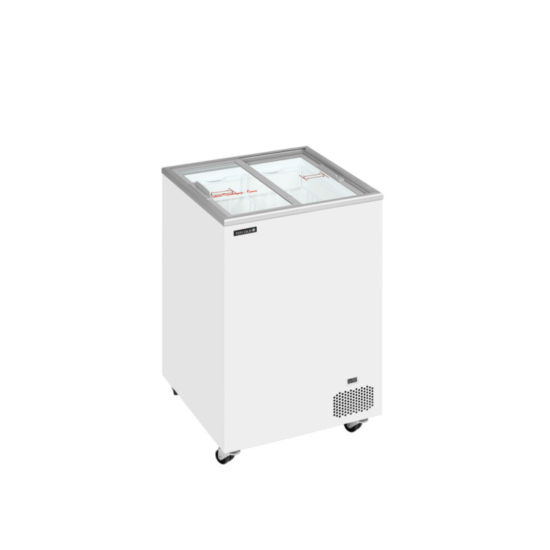 Chest Freezer for Ice Cream - 91 L TEFCOLD: store and preserve your ice cream professionally!