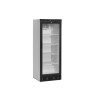 TEFCOLD Refrigerated Cabinet 1 Glass Door White - 260 L, LED Lighting & Reversible Door