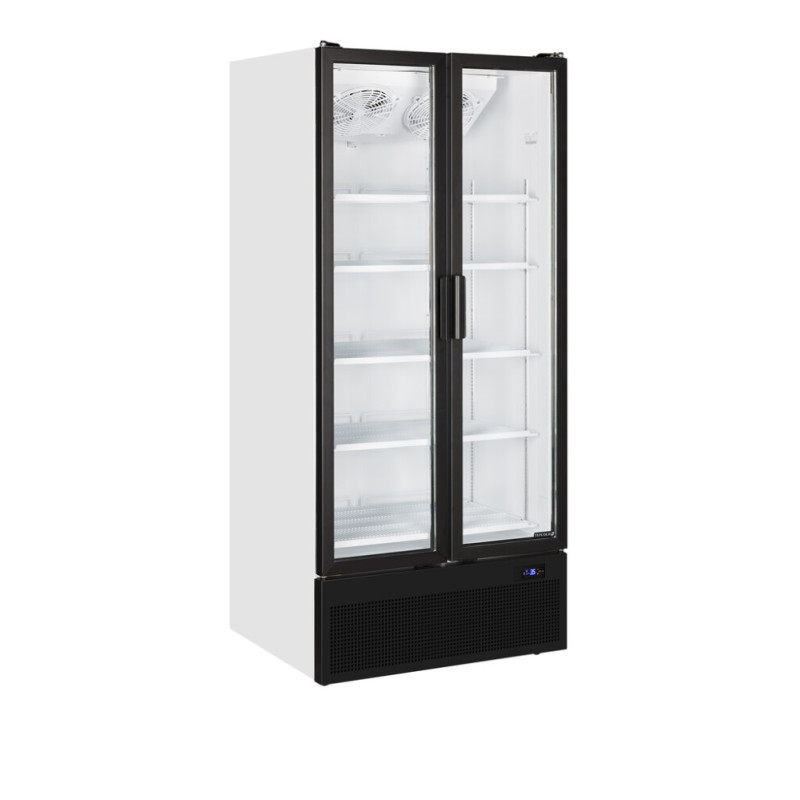 Armoire Koelkast Dranken 535L 2 Glazen Deuren TEFCOLD