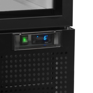 Koelkastkast 1 Deur Glazen Wit TEFCOLD 412 L - Professionele Uitrusting