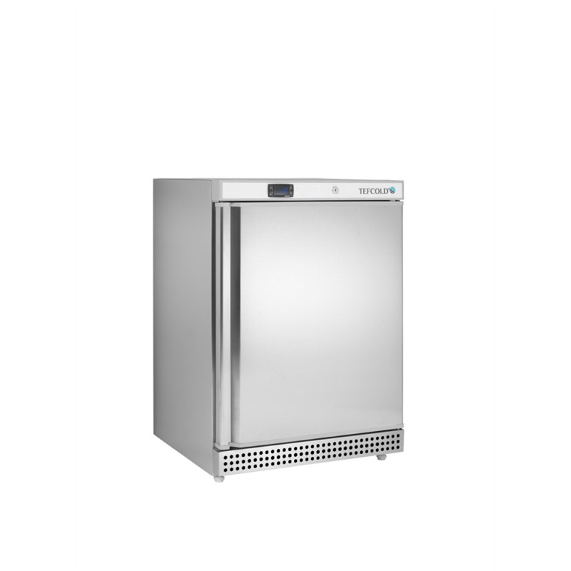 Geventileerde Negatieve Koelkastkast Inox 120 L TEFCOLD - Professionele kwaliteit Geventileerde Negatieve Koelkastkast Inox 120 L TEFCOLD - Professionele kwaliteit