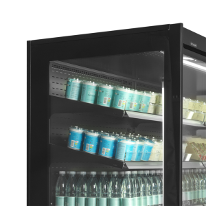 TEFCOLD Black Positive Supermarket Refrigerated Display - 770 L