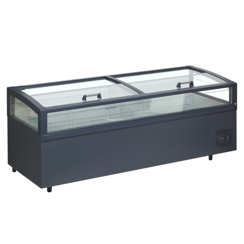 Koelkast Vriezer Glas 860 L - TEFCOLD: Moderne Supermarkt Vitrine