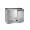 Refrigerated Saladette GN 1/1 Stainless Steel - 2 Doors 240L Tefcold SA1045