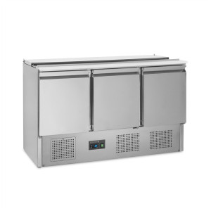 Saladette Réfrigérée GN 1/1 Inox 3 Portes 368 L TEFCOLD