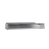 Saladette om te plaatsen Deksel Inox Statique 8 GN 1/4 - 41,6 L - TEFCOLD