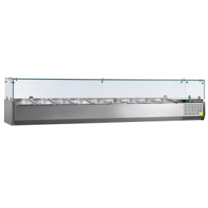 Saladette om neer te zetten - Statisch - 10 GN 1/4 - 52 L - TEFCOLD