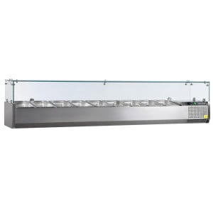 Saladette zum Aufstellen - Statisch - 10 GN 1/4 - 52 L - TEFCOLD