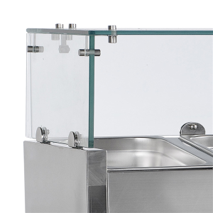Saladette om neer te zetten - Statisch - 10 GN 1/4 - 52 L - TEFCOLD
