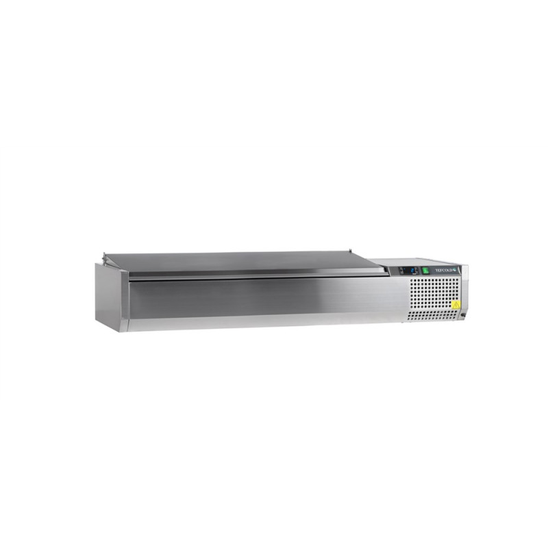 Saladette om te plaatsen Deksel Inox - Statisch - 6 GN 1/3 - TEFCOLD