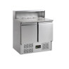 Pizza Counter GN 1/1 - 2 Deuren - 230 L TEFCOLD | Professionele uitrusting voor heerlijke pizza's