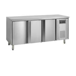 Table Réfrigérée en Inox - 3 Portes - GN 1/1 TEFCOLD : Performance et conservation optimale des ingrédients