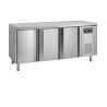 Table Réfrigérée en Inox - 3 Portes - GN 1/1 TEFCOLD : Performance et conservation optimale des ingrédients