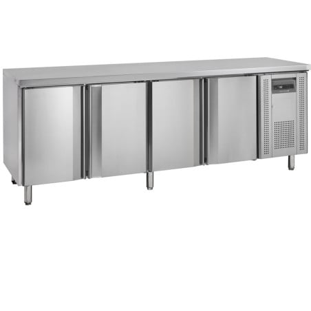 Stainless Steel Refrigerated Table - 4 Doors - GN 1/1 from TEFCOLD: Keep your food fresh efficiently