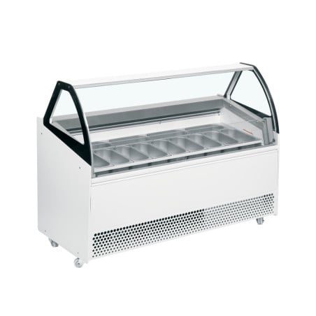 TEFCOLD Ventilated Display Freezer - Easy storage, LED lighting