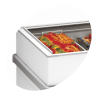 TEFCOLD Sliding Glass Freezer 805L - Ideal for Supermarket