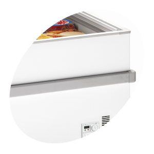 TEFCOLD Glijglas Vriezer 805L - Ideaal voor Supermarkt