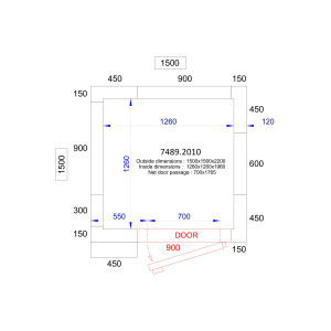 CombiSteel Cold Room Panel - 120mm Insulation