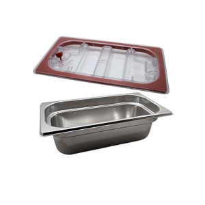 RVS Bak GN 1/3 - D 100 mm Mychef: efficiënt vacuüm koken